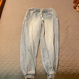 Light wash slightly used